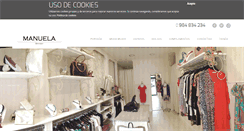 Desktop Screenshot of manuelaboutique.com